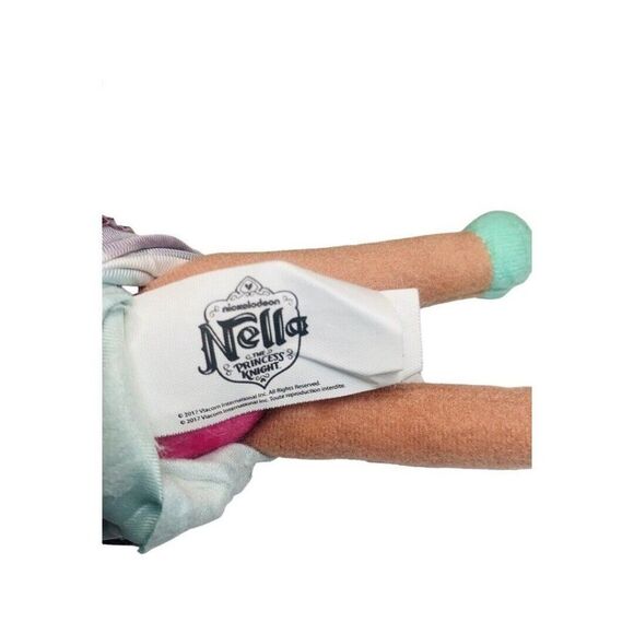 2017 Viacom Nickelodeon NELLA The Princess Knight Plush Stuffed Animal Toy 12” - Picture 6 of 7